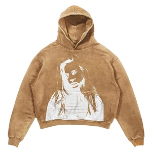 Sweat à capuche unisexe de haute qualité avec fermeture éclair, fabricant OEM, mélange de coton, broderie automne, service d'impression numérique du logo - Product Image 4