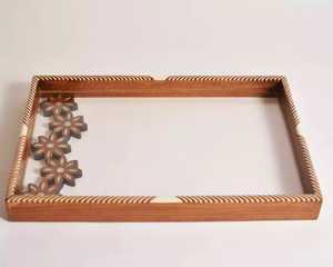 Calligraphy Personalized for Tea <b>Coffee</b> & Ramadan Serving Best Selling Handmade Acrylic Serving Tray with Arabic - Product Image 5