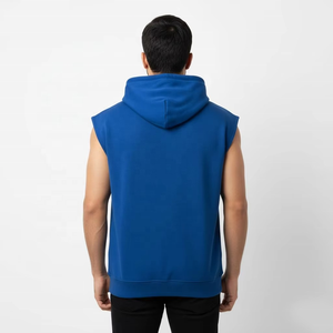 Camiseta Deportiva sin Mangas con Capucha para Hombre, Colección Premium, Material Suave y Elástico, Ajuste Cómodo, Múltiples Tallas - Product Image 3