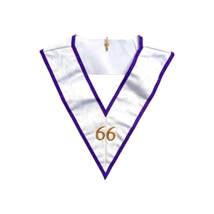 ปลอกคอเมสัน AASR ระดับ 30 - ปลอกคอ AKAES สีน้ำเงินรอยัล สำหรับฟรีเมสัน  ขั้นต่ำในการสั่งซื้อน้อย - Product Image 5