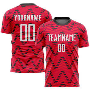 Camiseta de fútbol para adultos unisex personalizada al por mayor, ropa deportiva transpirable de secado rápido, uniformes de fútbol para clubes, escuelas, sublimación - Product Image 6