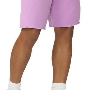 Shorts de survêtement décontractés pour hommes, vintage, été, imprimé délavé à l'acide, uni, teint, écologique, respirant, coton, cargo, cordon de serrage à la taille, poche - Product Image 5