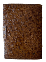 Dragón volador en relieve cuero genuino diario libro de hechizo Vintage Grimoire antiguo cuaderno o diario hecho a mano libro de sombras
