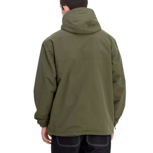 Chaquetas cortavientos de Jersey de alta calidad con patrones personalizados Cuello con capucha Su propio estilo para empresas de marca privada - Product Image 3