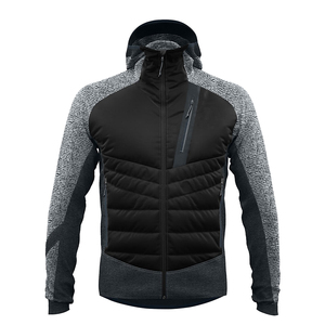 Veste Softshell Hybride Rembourrée en Gros Option de Personnalisation Sports Athlétique Performance Coupe-Vent Fournisseur Vestes Softshell - Product Image 1