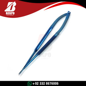 Microtijeras de Titanio Premium de 12 cm, Ultraligeras, No Magnéticas, Reutilizables, Instrumentos Oftálmicos de Microcirugía de Calidad Superior - Product Image 4