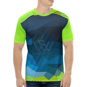 เสื้อยืดผ้าฝ้ายพิมพ์ลายสำหรับผู้ชายเสื้อยืดพิมพ์ซับลิเมชันทรงหลวมผ้าคอตตอน100% ดีไซน์ใหม่ - Product Image 1