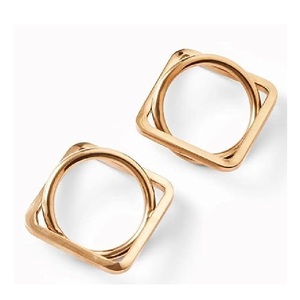 ที่เก็บผ้าเช็ดปากโลหะสีดำพร้อมอุปกรณ์บนโต๊ะอาหารสำหรับงานแต่งงาน - Product Image 2