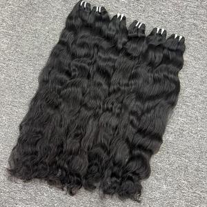 Onda natural en el cabello de la trama, cabello humano 100%, cabello crudo vietnamita Un donante - Product Image 3