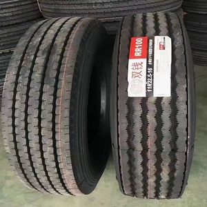 Neumáticos de Camión Sólidos Diagonales 11R22.5 de Primera Calidad, con Alta Tracción y Estabilidad para Camiones Comerciales - Product Image 1