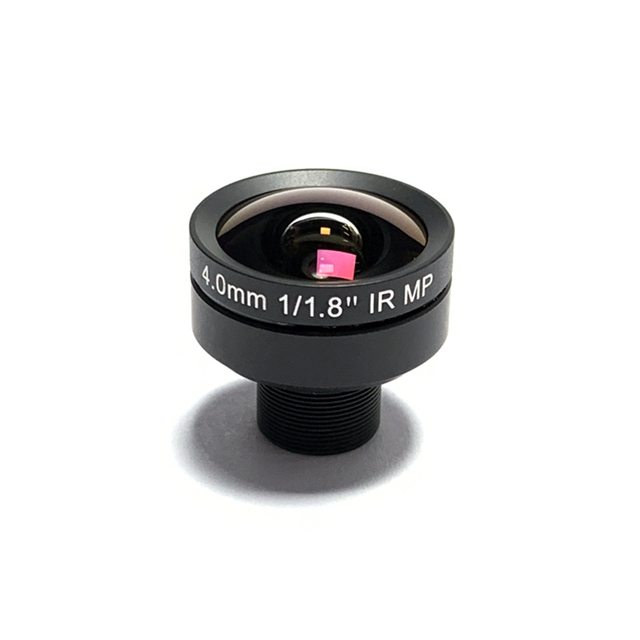 1/1.8" 4mm Wide Angle Lens 5MP F1.8 M12 CCTV Lens S Mount Board Lens for CCTV System IP Security Camera SL-0083
