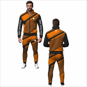 À la mode longue durée hommes survêtements tenue décontracté surdimensionné manches longues tissu Durable utilisé hommes survêtements - Product Image 1