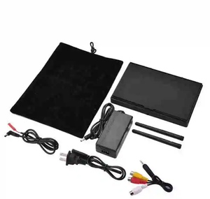 Giá bán buôn màu đen 7-inch xách tay FPV màn hình với sự đa dạng kép Receiver gấp dù để che nắng IPS Bảng điều chỉnh loại - Product Image 2