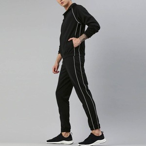 Ropa de entrenamiento informal para hombre Sudadera con capucha y pantalón con cremallera estampada Producto caliente para correr y hacer ejercicio Conjuntos de ropa estampados para hombre - Product Image 2
