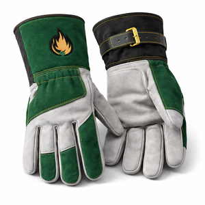 Gants de soudage en cuir Sunland, gants en cuir de chèvre, gants de travail de sécurité en cuir, industriels pour la construction, nouvelle arrivée 2026 - Product Image 2