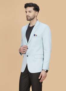 Blazer Azul Cielo para Hombre, Corte Entallado, Ideal para Reuniones y Eventos, Disponible al Mejor Precio del Mercado - Product Image 2