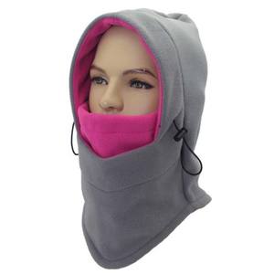 หมวกคลุมศีรษะแบบมีฮู้ด ผ้าฟลีซเนื้อนุ่มพิเศษ ระบายอากาศ กันน้ำ 2 ชั้น ผ้าฟลีซโพลาร์ ปรับเชือกได้ รับผลิตแบบ OEM/ODM สำหรับกีฬาและใช้ในชีวิตประจำวัน - Product Image 4