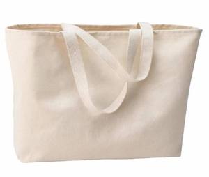 Sac fourre-tout en toile de coton biologique recyclé imprimé avec logo personnalisé OEM, grand sac de shopping en toile de coton réutilisable avec logo - Product Image 5