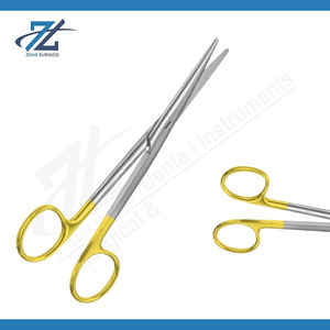 กรรไกรผ่าตัดคุณภาพสูง ยี่ห้อ Mayo แบบตรง ขนาด 140 มม. ผลิตจากสแตนเลสสตีล สำหรับการผ่าตัดทั่วไป ผลิตในประเทศปากีสถาน - Product Image 2