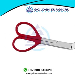 Tijeras Quirúrgicas Lister para Vendajes, 5.5 Pulgadas, Mango en Forma de Corazón, Tijeras Médicas de Cartón y Tela - Product Image 6