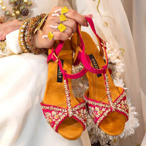 Nuevo Producto en Oferta, Sandalias de Tacón Alto con Parte Superior de Terciopelo Antideslizante Estampado, Calzado Casual para Mujer, Alta Calidad, Venta en Línea - Product Image 4