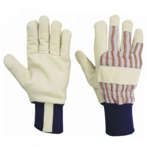 Guantes de seguridad industrial de cuero de grano de corteza de vaca de alta calidad Montaje DE TRABAJO Protección de manos - Product Image 3