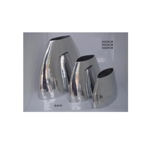 Aluminum Flower <b>Vase</b> With aluminum base And Nickel Finished High Quality Indian Made Metal Material Flower <b>Vases</b> - Product Image 3