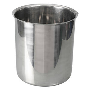 Vaso de Laboratorio de Acero Inoxidable Griffin con Boquilla Precisa para Vertido Limpio - Burkle GmbH Hecho en Alemania - Product Image 1