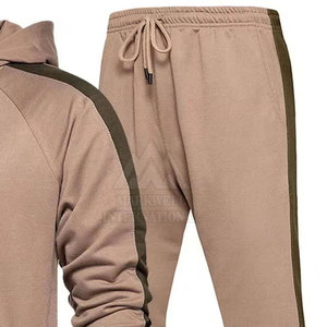 Survêtement à fermeture éclair pour hommes avec logo personnalisé de haute qualité fabriqué au Pakistan prix de gros bon marché survêtements pour hommes - Product Image 3