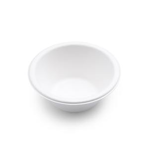 ชามเซรามิคทรงกลมแบบใช้แล้วทิ้งขนาด6ออนซ์180มล. ถ้วยเยื่อชานอ้อยแบบย่อยสลายได้เป็นมิตรต่อสิ่งแวดล้อม - Product Image 1