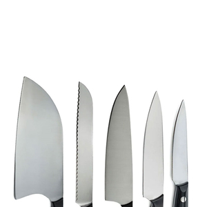 Ensemble de couteaux de chef professionnels faits à la main en acier inoxydable avec lames polies, qualité supérieure, design moderne - Product Image 6