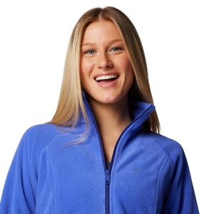 Chaquetas de Invierno para Mujer al por Mayor, Personalizadas, de Poliamida y Forro Polar, Transpirables, Ligeras, Azules, con Cierre Frontal Completo y Bolsillos Laterales - Product Image 5