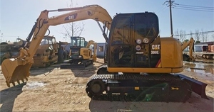 Excavatrice d'occasion Caterpillar 308E, 5 tonnes, modèle 2022, capacité de la benne de 8 m, machines de construction, composants principaux pour la vidéo - Product Image 4