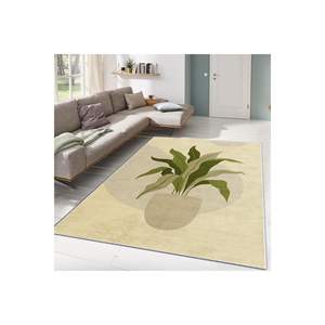 Classique Polyester Plante En Pot Figuré Numérique Imprimé Tapis Abstrait Rectangle Motif pour Entrée Salon Chambre Adolescent Cadeau - Product Image 1