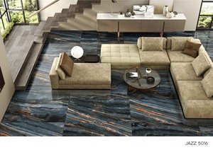 Jazz 600x1200mm Pulido Tamaño grande Piso y pared Cerámica Porcelana Vitrificada Esmaltada Azulejos de alto brillo - Product Image 2