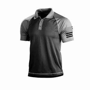 Polo de sublimation de tailles standard de haute qualité, polo pour hommes populaire blanc en gros t-shirt respirant de sublimation - Product Image 6