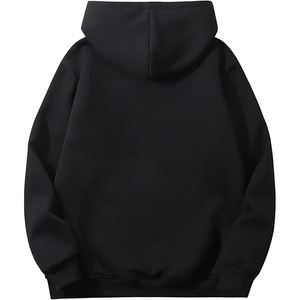 Encolure chevauchée Poches de couture latérale Étiquette caoutchouteuse thermique Heavyweight 360gsm Fleece hoodies out door respirant - Product Image 4