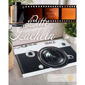 Paillasson Moderne Design Caméra Sourire - Product Image 3