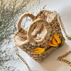 Venta al por mayor de jacinto de agua de paja bolsos de las mujeres bolsos colección de mujer - Product Image 3