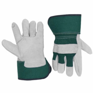 Gants de travail en cuir de vachette fendu cousu solide meilleure performance gants de travail ménager résistants à l'abrasion de sécurité industrielle - Product Image 3