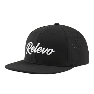 Gorra de Béisbol Negra de 5 Paneles, Diseño Ligeramente Curvo, para Hombre y Mujer, Transpirable, Bordado Disponible, MOQ Bajo, Precio Económico - Product Image 1