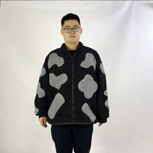 Fabricant de sweats à capuche en coton épais imprimés sur mesure 520GSM Sweats à capuche en coton mélangé avec impression bouffante pour l'hiver - Product Image 3