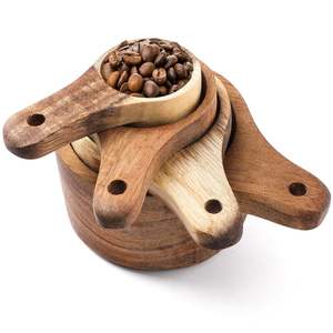 Cuchara de café de madera de origen sostenible, apoya los estilos de vida ecológicos, asegurando porciones precisas sin plástico - Product Image 4