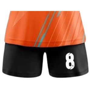 ชุดฟุตบอลแบบซับลิเมชั่นราคาถูก ผลิตจากโพลีเอสเตอร์ 100% ระบายอากาศได้ดี ชุดวอลเลย์บอลในร่ม ขายส่ง - Product Image 5