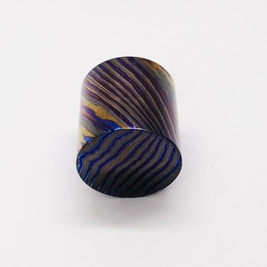 Handmade Titanium Damascus <b>Steel</b> <b>Rod</b> Round Bar Custom Handmade Damascus <b>Steel</b> <b>Rod</b> for Knife - Product Image 5