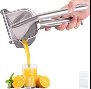 Commercial Grade Aluminum Alloy Citrus <b>Squeezer</b> Easy to Use Heavy Duty Manual Press for Quick Non-Slip <b>Juicing</b> Fruits Vegetables - Product Image 1