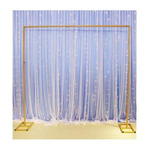 ฉากหลังแต่งงานสีทองเหล็กดีไซน์สวยน่ายกย่องปรับขนาดและรูปร่างได้สินค้ามาใหม่จากผู้ผลิตในอินเดีย - Product Image 1