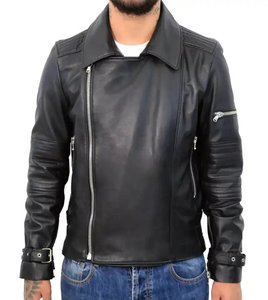 OEM Custom Design Men's Vintage Genuine Leather <b>Jacket</b> with Waterproof Breathable Features and Cool Custom Options - Product Image 2