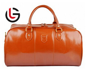 23 Inches Large Capacity Waterproof <b>Weekend</b> Duffel Carry Luggage Leather <b>Bag</b> <b>with</b> <b>Shoe</b> <b>Compartment</b> and Multi-Functional Design - Product Image 1