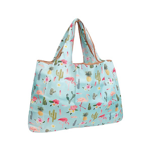 Bolsa de compras reutilizable con mango de nailon impreso personalizado gratis para compras personalizadas o regalos - Product Image 2